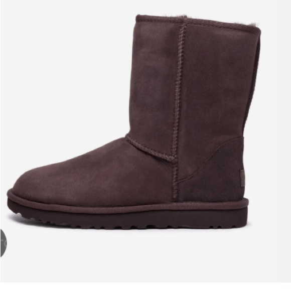 UGG Shoes - Ugg Classic Short Boots Brown Shearling 5